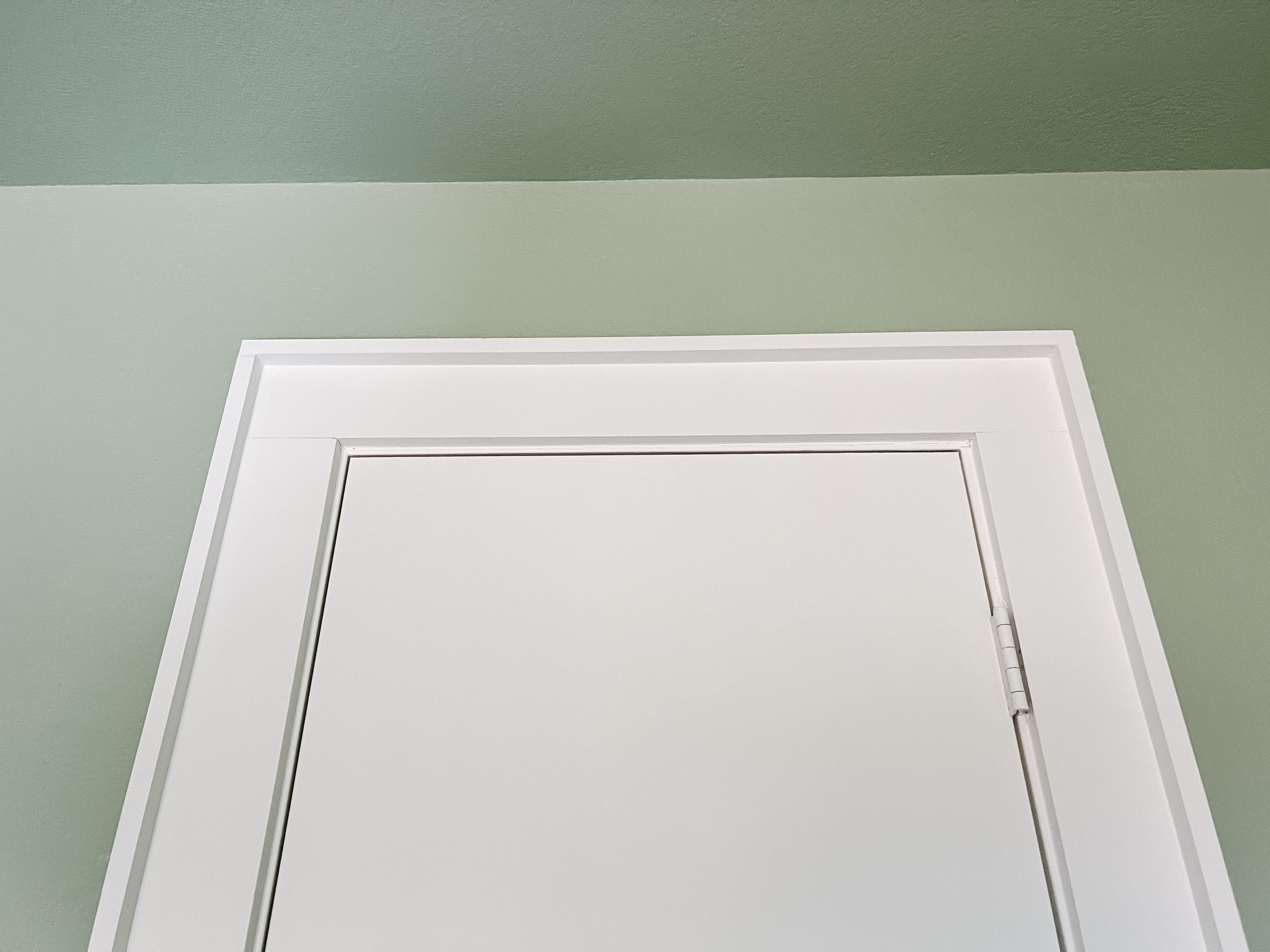 trim around the doorway